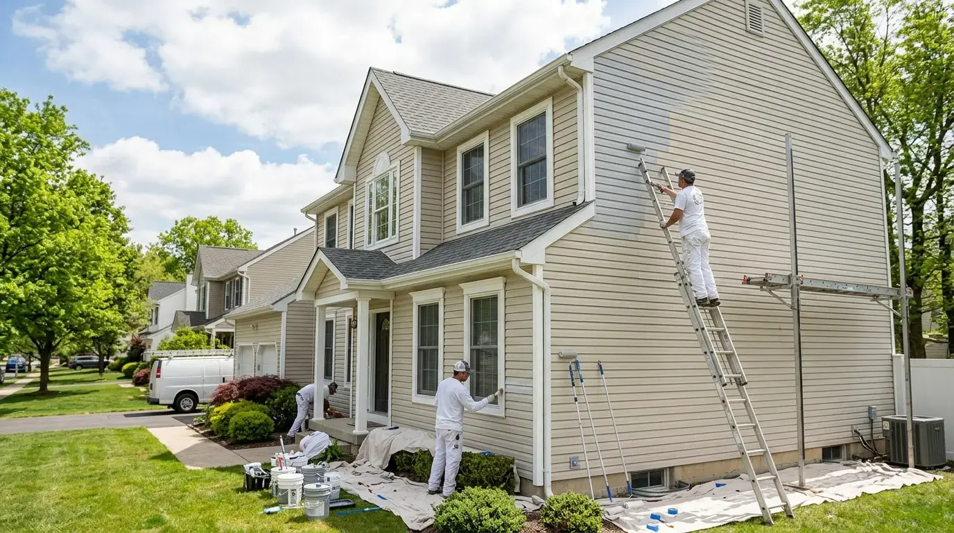 Interior vs exterior painting in New Jersey
